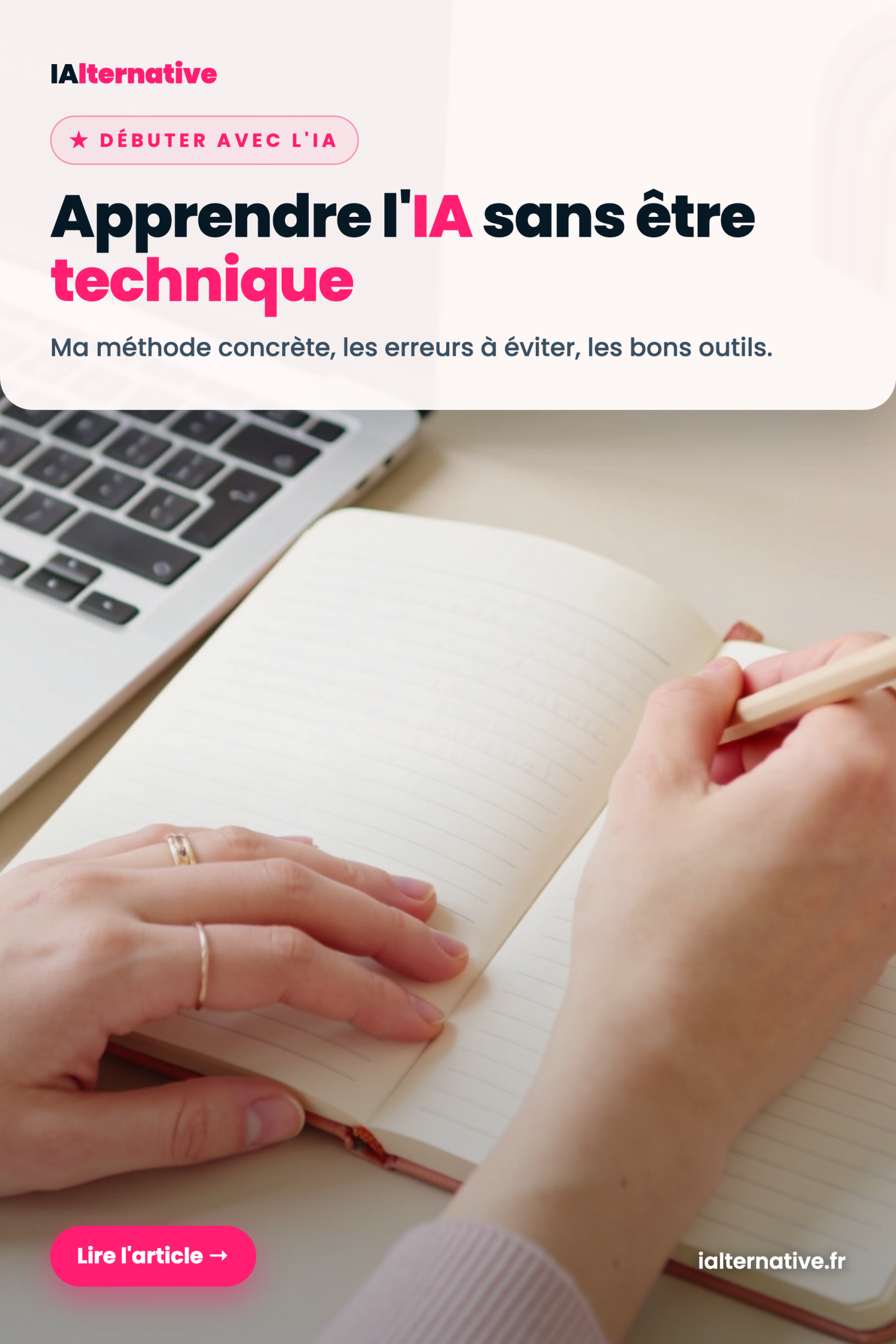 apprendre à utiliser l'IA — à épingler sur Pinterest