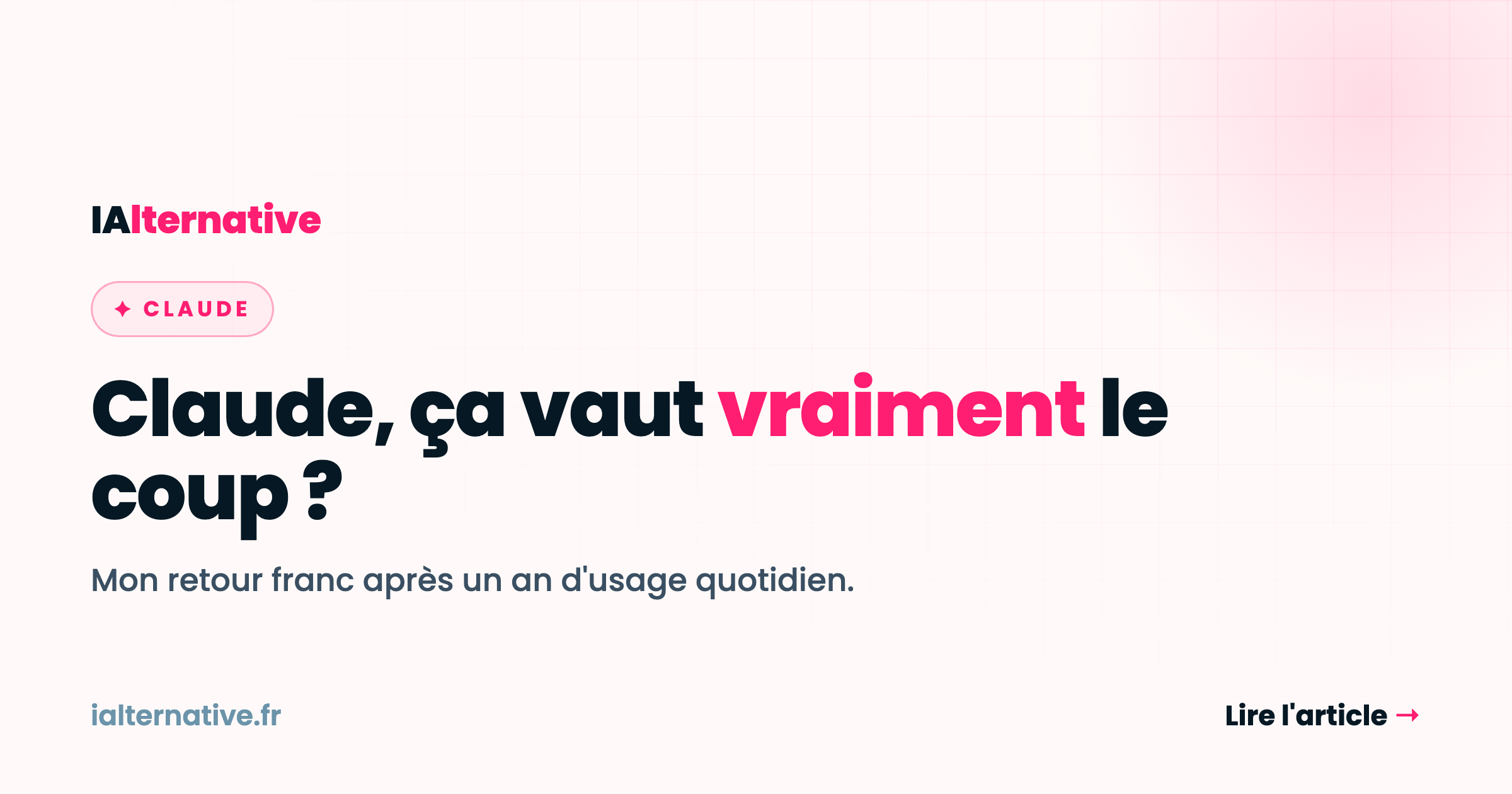 Claude IA avis : mon retour franc après un an d’usage quotidien