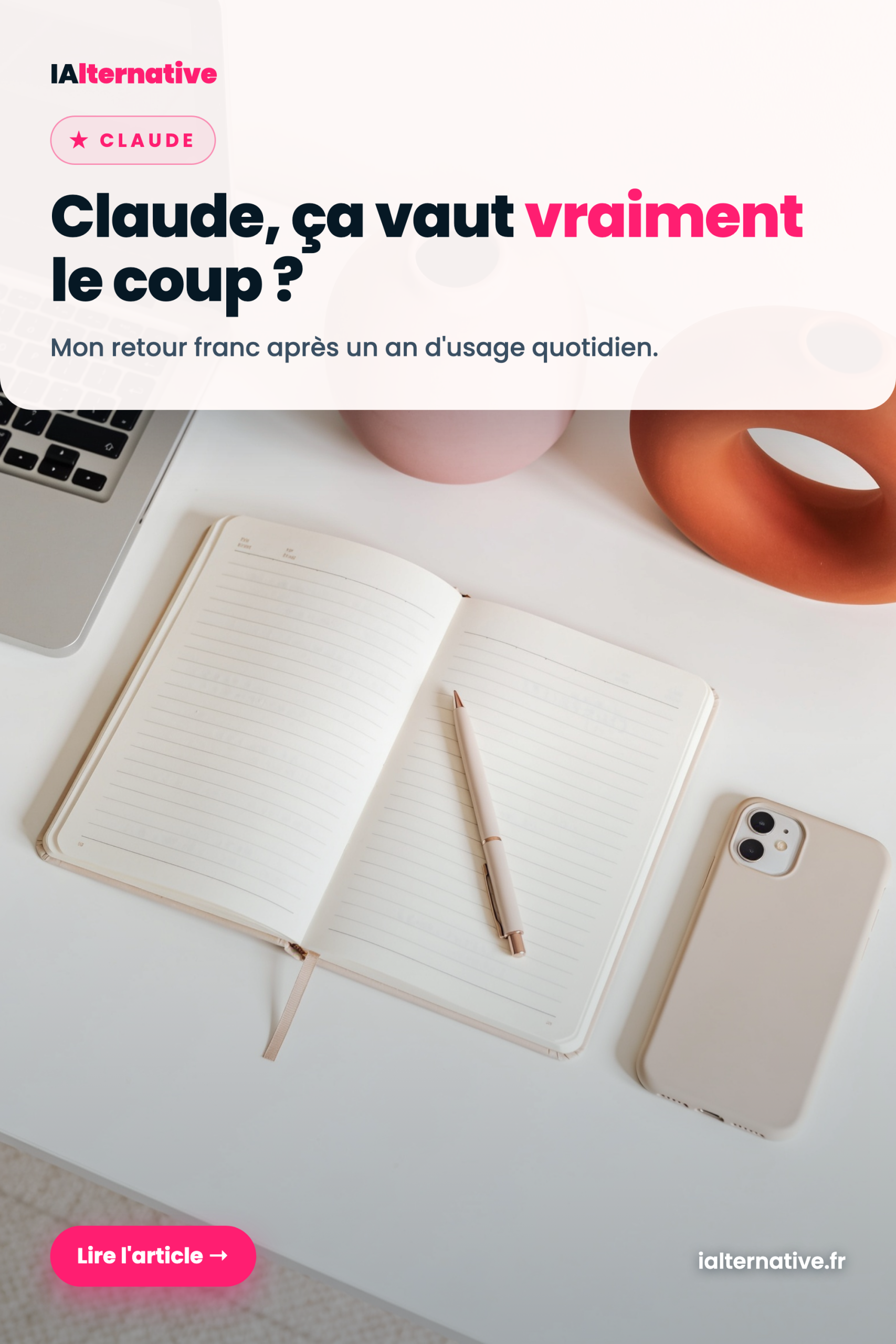 Claude IA avis — à épingler sur Pinterest