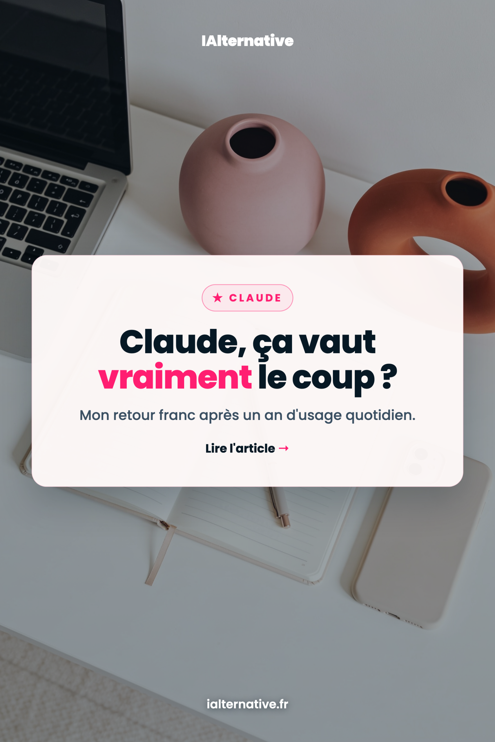 Claude IA avis — à épingler sur Pinterest