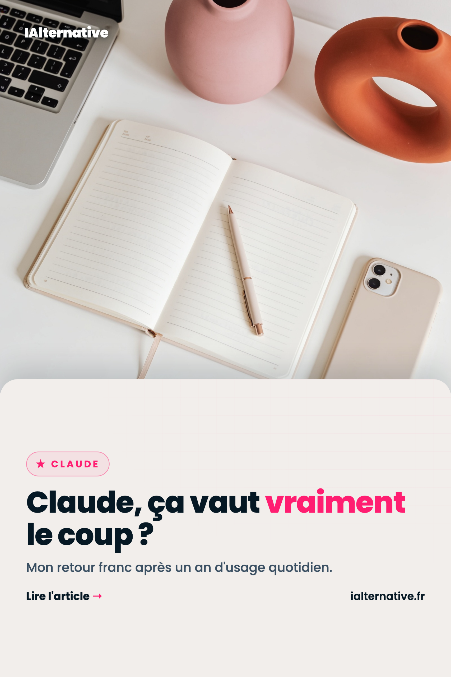 Claude IA avis — à épingler sur Pinterest