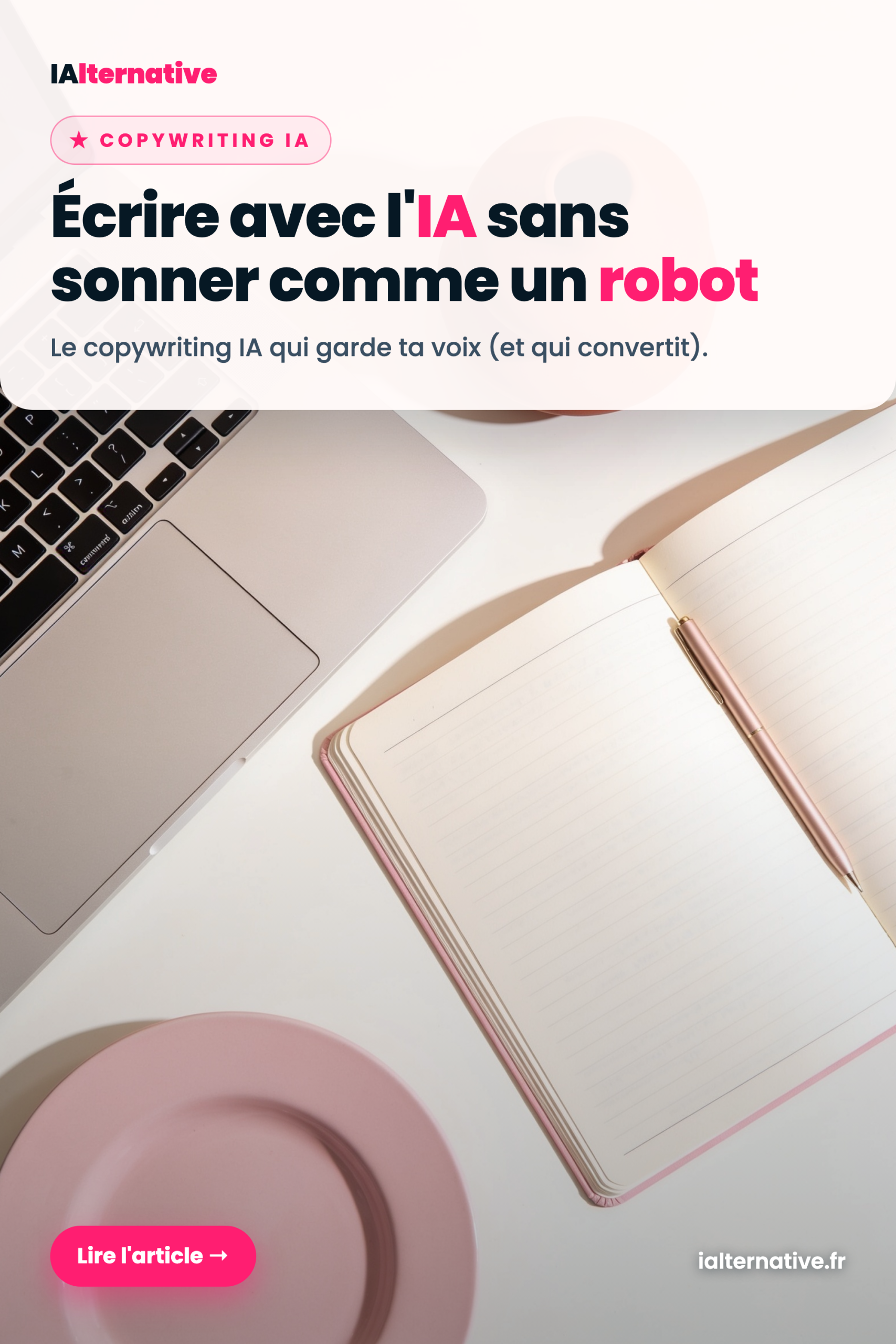 copywriting IA — à épingler sur Pinterest