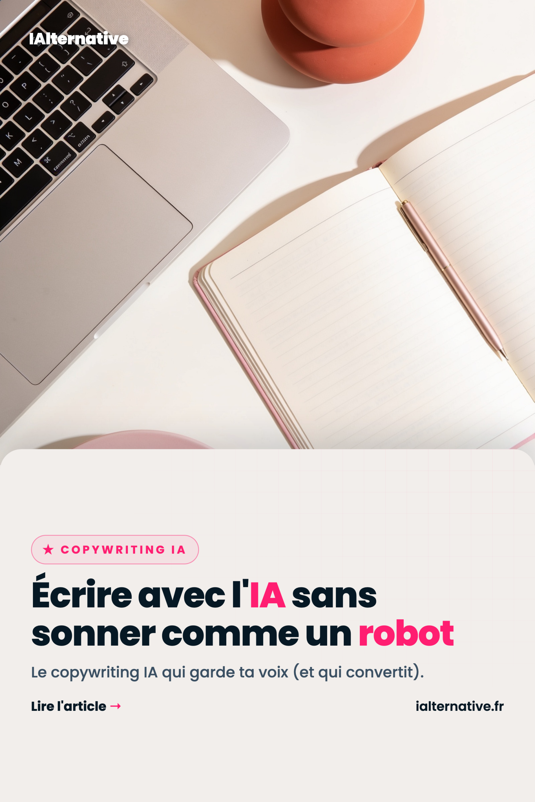 copywriting IA — à épingler sur Pinterest