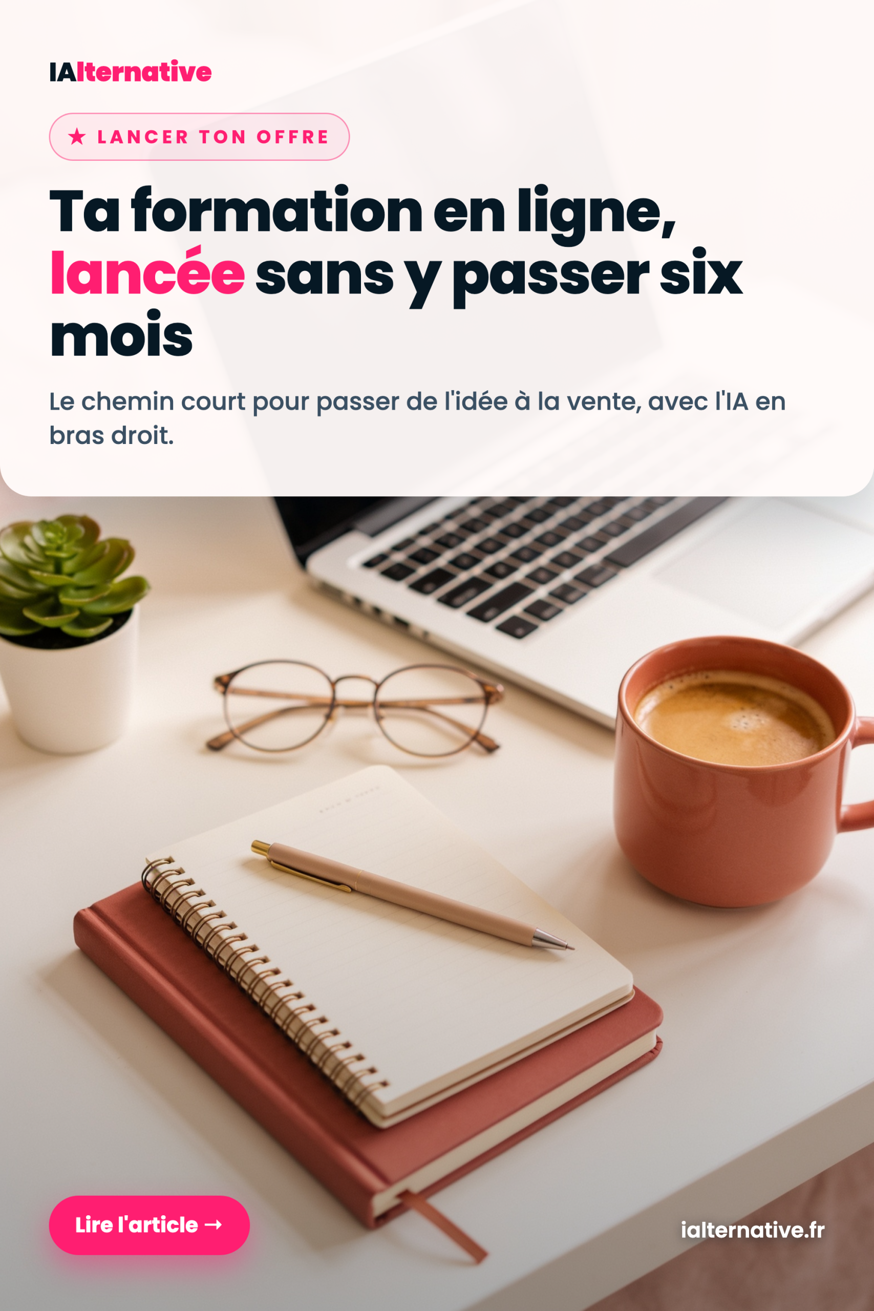 lancer une formation en ligne, à épingler sur Pinterest