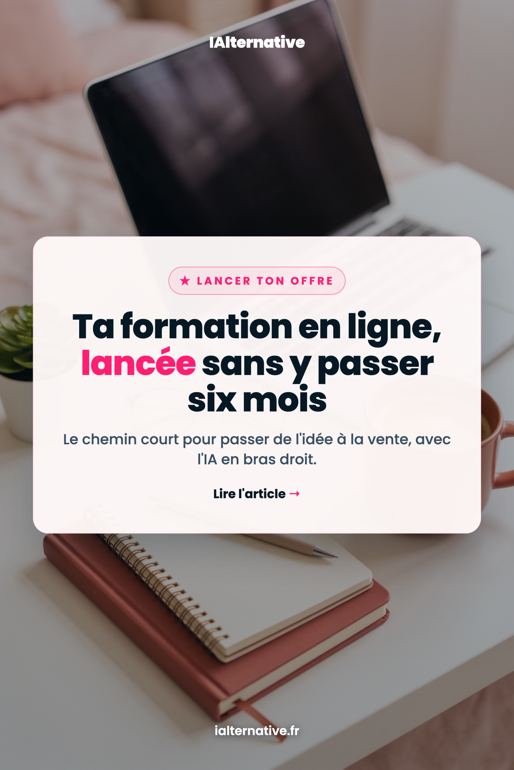 lancer une formation en ligne, à épingler sur Pinterest